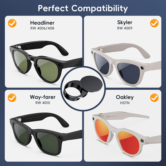 Rotating Camera Privacy Cover for Ray-Ban Meta & Oakley Meta Glasses