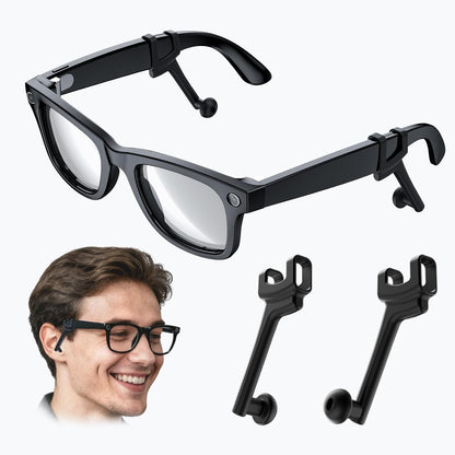 Voice Privacy Ear Tips for RayBan Meta Glasses Gen 1/Gen2 Wayfarer/Skyler/Headliner/Display Oakley HSTN Smart Glasses Increase Volume Sound Booster Accessories