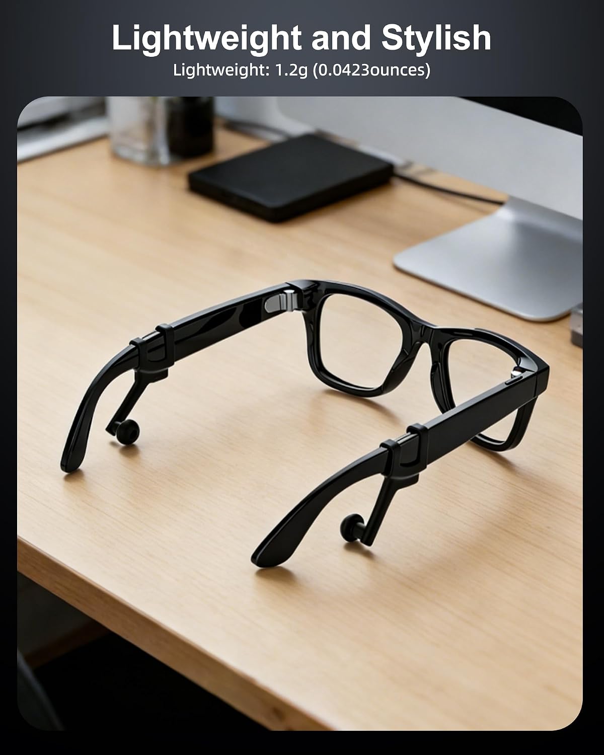Voice Privacy Ear Tips for RayBan Meta Glasses Gen 1/Gen2 Wayfarer/Skyler/Headliner/Display Oakley HSTN Smart Glasses Increase Volume Sound Booster Accessories