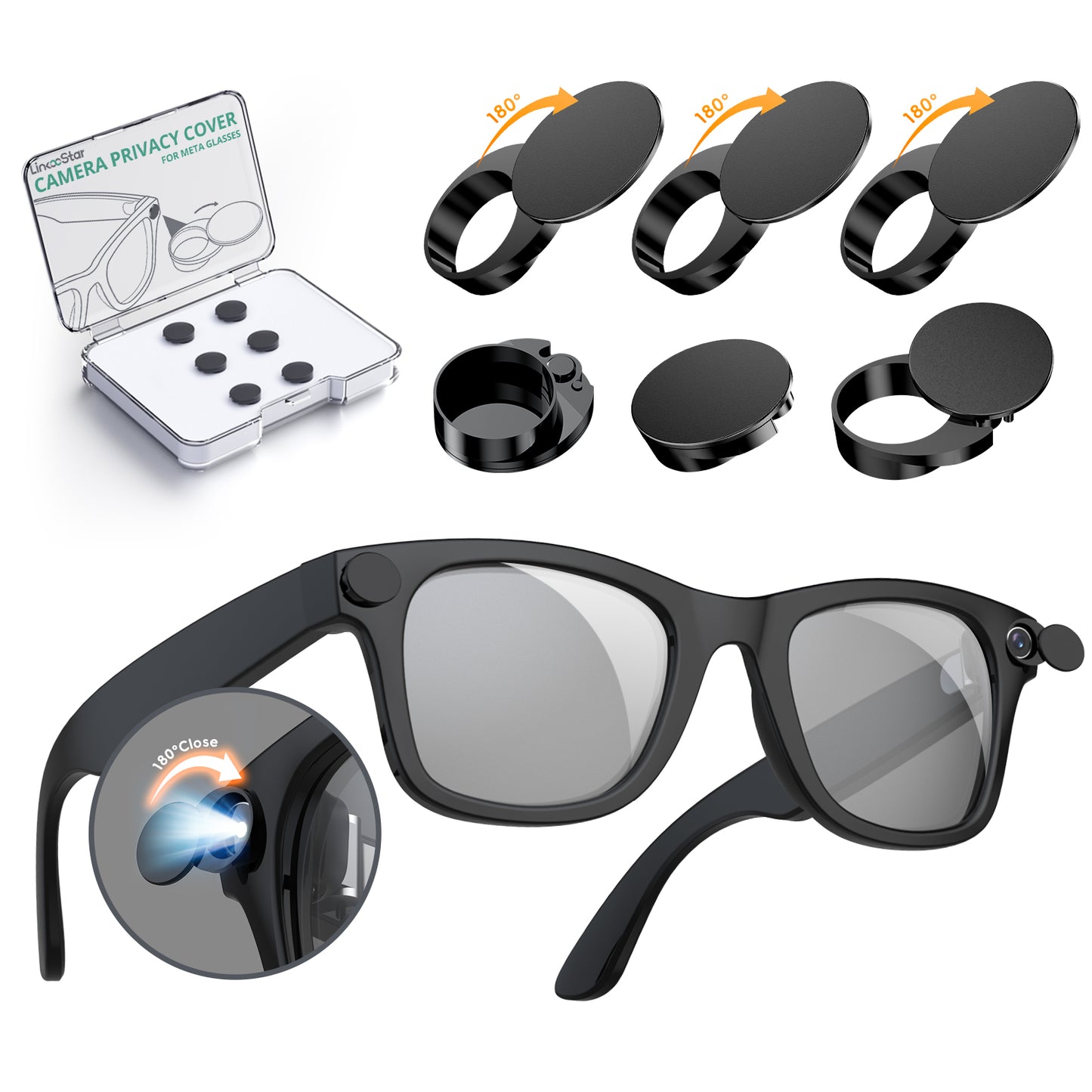 Camera Covers for AI Glasses