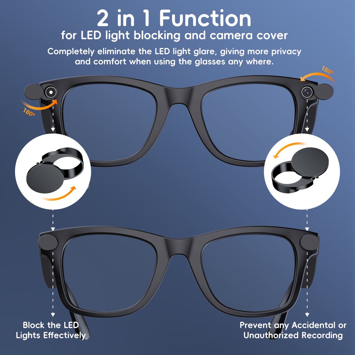 Camera Covers for AI Glasses