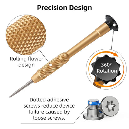 Screwdriver and Screw Set for Ray-Ban Meta Wayfarer/Skyler/Headliner Gen 2 & Oakley Meta HSTN Glasses Accessories