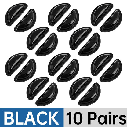 5/10 Pairs Anti Slip Eyeglass Nose Pads Soft Silicone Adhesive Glasses Nose Pad for Smart Glasses Ray-Ban Meta/ Headliner/Skyler
