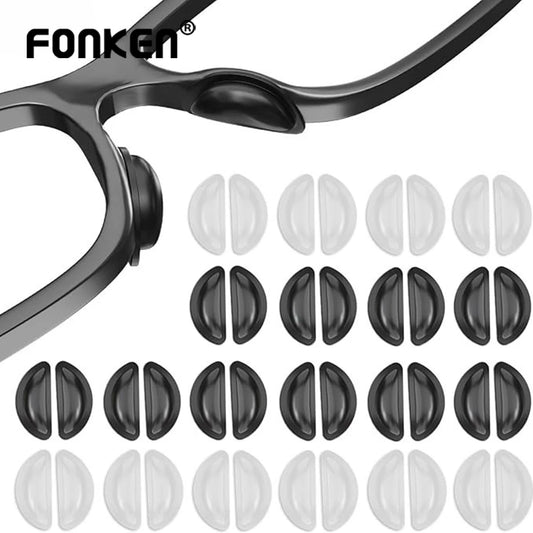 5/10 Pairs Anti Slip Eyeglass Nose Pads Soft Silicone Adhesive Glasses Nose Pad for Smart Glasses Ray-Ban Meta/ Headliner/Skyler