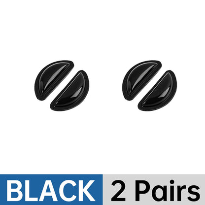 5pairs ANKNDO Nose Pads for Meta Ray-Ban Smart Glasses, Anti Slip Silicone Eyewear Cushions Adhesive Replacement for Sunglasses