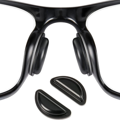 5pairs ANKNDO Nose Pads for Meta Ray-Ban Smart Glasses, Anti Slip Silicone Eyewear Cushions Adhesive Replacement for Sunglasses